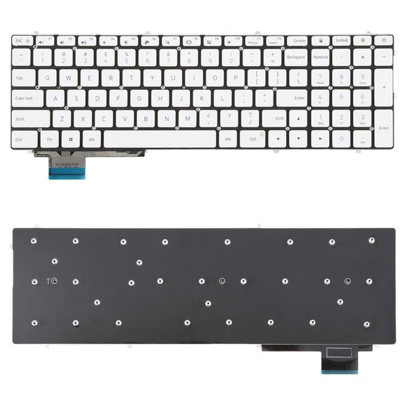 US Version Laptop Keyboard for Xiaomi Mi Notebook RUBY MX110 TM1802 TM1709 TM1705 AA/AC/AD/AF/AG(White)