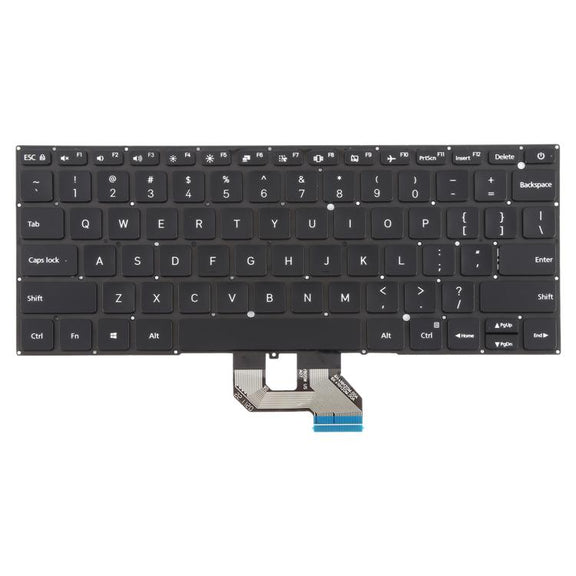 US Version Laptop Keyboard for Xiaomi MIUI Redmibook 13 inch 14S Ryzen R5 AIR15 M3 XMA1903(Black)