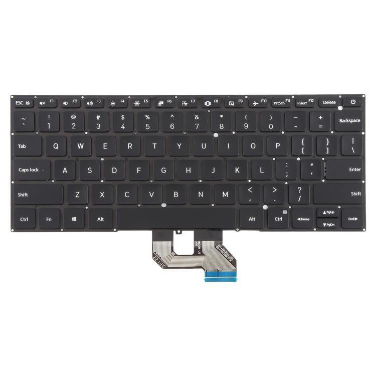 US Version Laptop Keyboard for Xiaomi MIUI Redmibook 13 inch 14S Ryzen R5 AIR15 M3 XMA1903(Black)