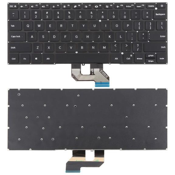 US Version Laptop Keyboard for Xiaomi MIUI Redmibook 13 inch 14S Ryzen R5 AIR15 M3 XMA1903(Black)