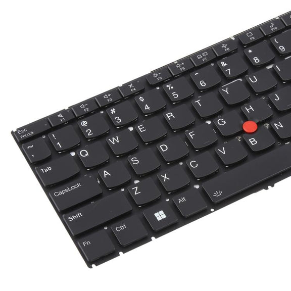 US Version Laptop Keyboard with Pointing for Lenovo Thinkpad X13 Gen 4 X13 Yoga Gen 4(Black)
