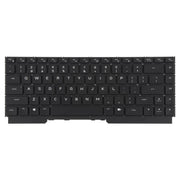 US Version Colorful Backlit Laptop Keyboard for DELL Alienware M15 R5 M15 R6 M15 R7(Black)