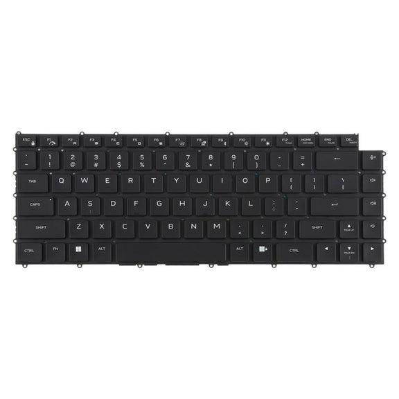US Version RGB Backlit Laptop Mechanical Keyboard for DELL M16 R1 X16 R1 R2 W0X5N5(Black)