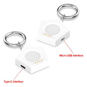 For OPPO Watch X2 Mini Portable Smart Watch Magnetic Charger(White)