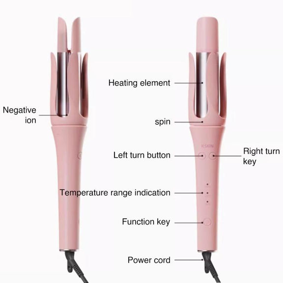 K-SKIN K3 Automatic Electric Hair Curler Iron Hair Styling Tool(UK Plug)