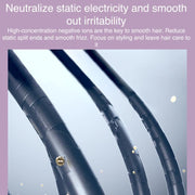 K-SKIN KD382B Negative Ion Hair Care Type-C Wireless Hair Straightening Comb(Grey)