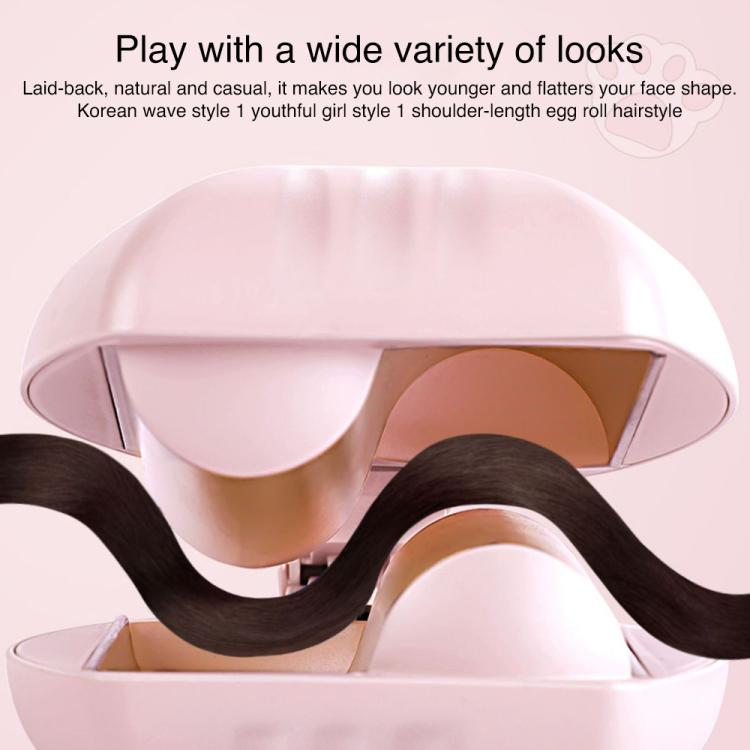 K-SKIN KD885 Negative Ion Electric Hair Curler Iron Hair Styling Tool(UK Plug Pink) - free shipping - PMC TechLife - Order now!