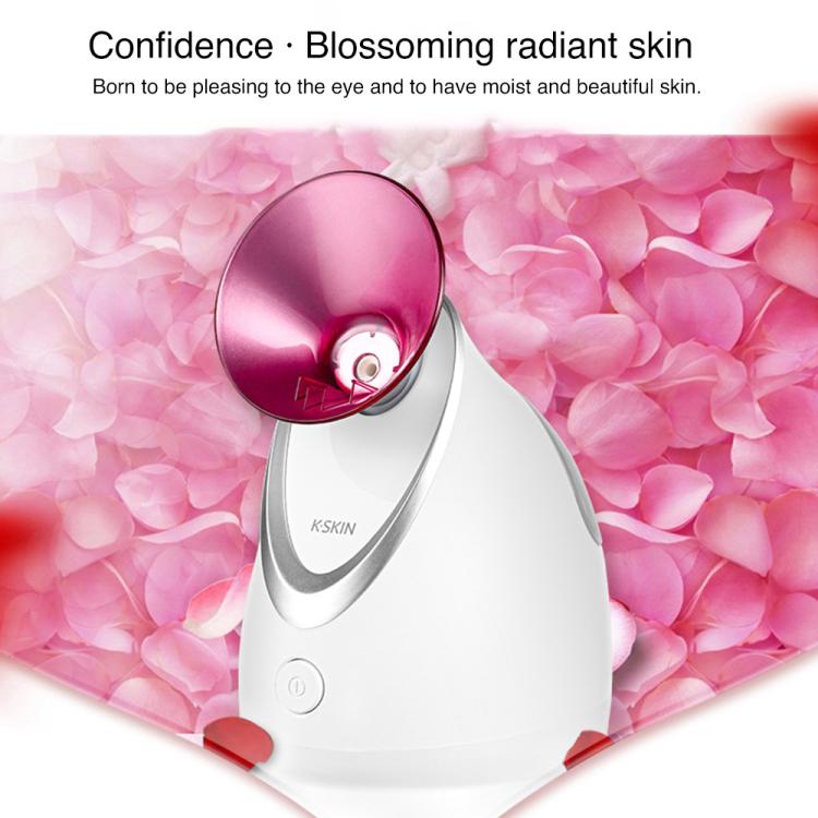 K-SKIN KD2331A Nano Ions Hot Spray Face Steamer Moisturizing Skin Beauty Device(US Plug)