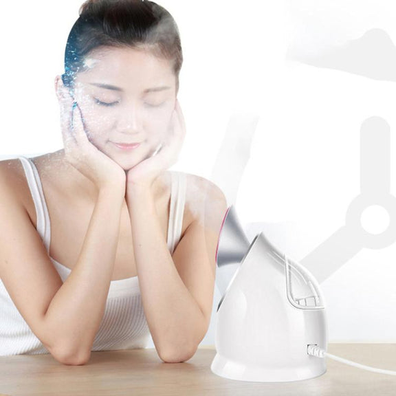 K-SKIN KD2331A Nano Ions Hot Spray Face Steamer Moisturizing Skin Beauty Device(US Plug)