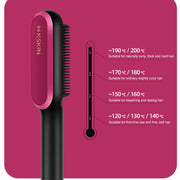 K-SKIN KD3800 PTC Heating Hair Straightening Curler Comb Iron(EU Plug)