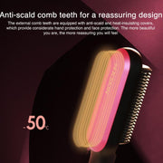 K-SKIN KD3800 PTC Heating Hair Straightening Curler Comb Iron(US Plug)