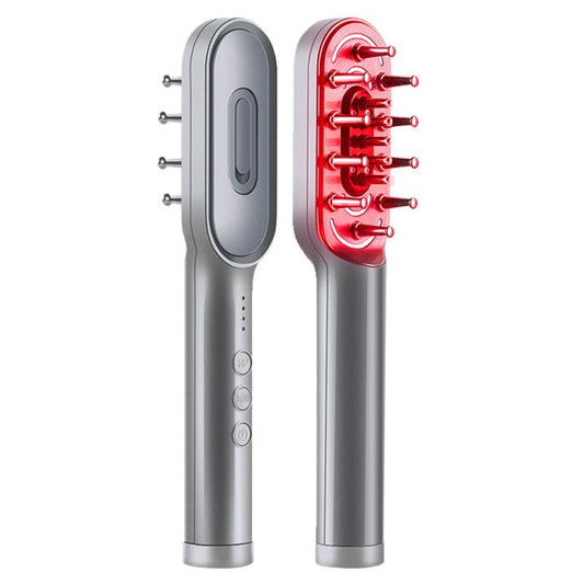 K-SKIN KD3806 EMS Micro-current IPL Hair Care Massage Comb(Grey) - free shipping - PMC Jewellery - Order now!