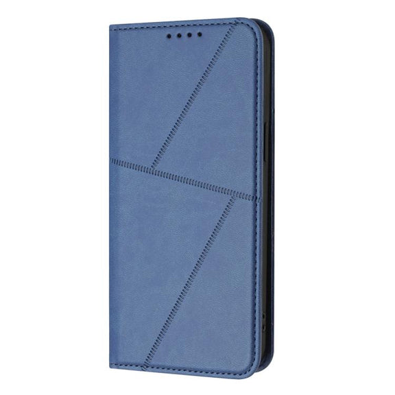 For iPhone 17 Air Strong Magnetic Frosted Flip Leather Phone Case(Royal Blue)