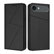 For iPhone 17 Air Strong Magnetic Frosted Flip Leather Phone Case(Black) - free shipping - PMc TechLife - Order now!