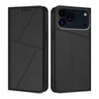 For iPhone 17 Pro Max Strong Magnetic Frosted Flip Leather Phone Case(Black) - free shipping - PMc TechLife - Order now!
