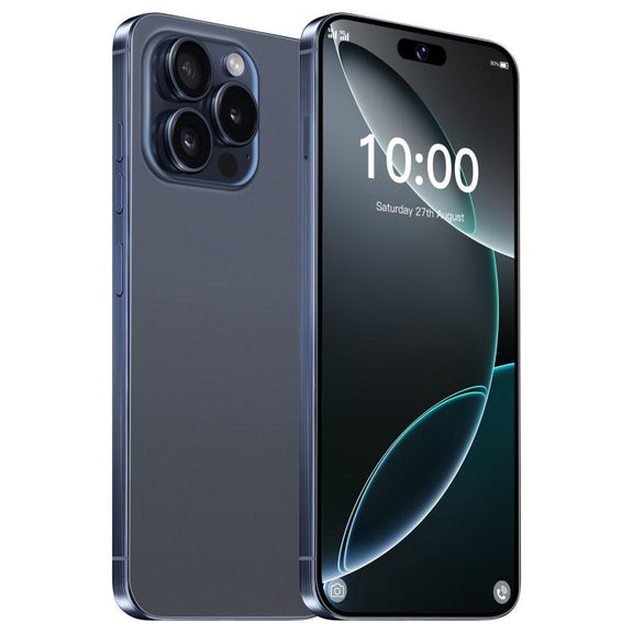I16 Pro Max / VD1, 3GB+32GB, 6.8 inch Android 10 MTK6753 Octa Core, Network: 4G, Dual SIM, Plug:US Plug(Blue)
