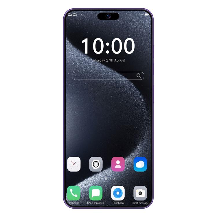 I16 Pro Max / VD1, 3GB+32GB, 6.8 inch Android 10 MTK6753 Octa Core, Network: 4G, Dual SIM, Plug:US Plug(Purple)