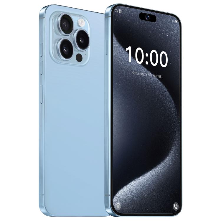 I16 Pro Max / VD1, 3GB+32GB, 6.8 inch Android 10 MTK6753 Octa Core, Network: 4G, Dual SIM, Plug:AU Plug(Sky Blue) - free shipping - PMc TechLife - Order now!