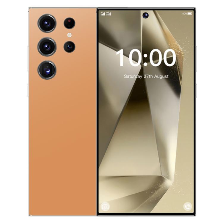 S24 Ultra / S7, 4GB+128GB, 6.75 inch Android 10 MTK6750 Octa Core, Network: 4G, Dual SIM, Plug:UK Plug(Orange) - free shipping - PMC Jewellery - Order now!