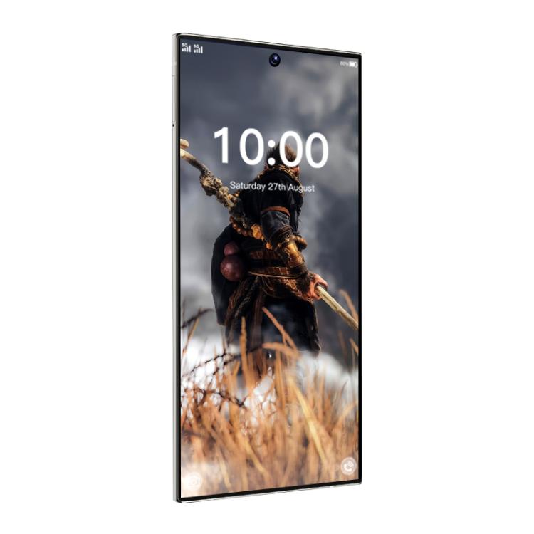 S24 Ultra / S7, 4GB+128GB, 6.75 inch Android 10 MTK6750 Octa Core, Network: 4G, Dual SIM, Plug:UK Plug(Sky Blue)