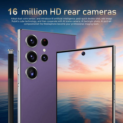 S24 Ultra / S7, 4GB+128GB, 6.75 inch Android 10 MTK6750 Octa Core, Network: 4G, Dual SIM, Plug:EU Plug(Sky Blue) - free shipping - PMC Jewellery - Order now!