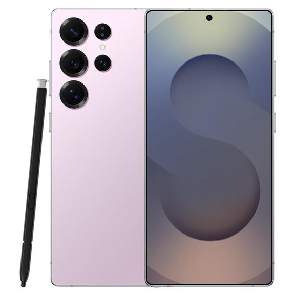 S25 Ultra / S11, 4GB+64GB, 6.75 inch Android 12 MTK6762 Octa Core, Network: 4G, Dual SIM, Plug:UK Plug(Pink)