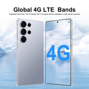 S25 Ultra / S11, 4GB+64GB, 6.75 inch Android 12 MTK6762 Octa Core, Network: 4G, Dual SIM, Plug:EU Plug(Grey)