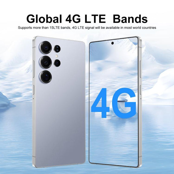 S25 Ultra / S11, 4GB+64GB, 6.75 inch Android 12 MTK6762 Octa Core, Network: 4G, Dual SIM, Plug:AU Plug(Grey)