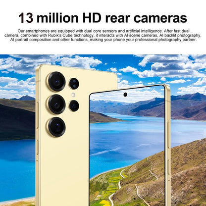 S25 Ultra / S11, 4GB+64GB, 6.75 inch Android 12 MTK6762 Octa Core, Network: 4G, Dual SIM, Plug:EU Plug(Black) - free shipping - PMC Jewellery - Order now!