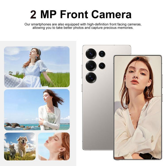 S25 Ultra / S11, 4GB+64GB, 6.75 inch Android 12 MTK6762 Octa Core, Network: 4G, Dual SIM, Plug:US Plug(Yellow)