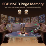 S25 Ultra / B9, 2GB+16GB, 6.75 inch Android 8.1 MTK6739 Quad Core, Network: 4G, Dual SIM, Plug:US Plug(Titanium Silver Blue)