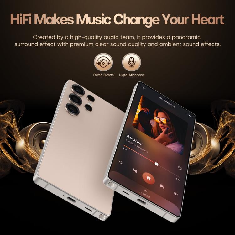 S25 Ultra / B9, 2GB+16GB, 6.75 inch Android 8.1 MTK6739 Quad Core, Network: 4G, Dual SIM, Plug:US Plug(Titanium Silver Blue)