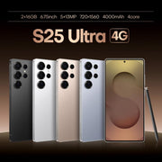 S25 Ultra / B9, 2GB+16GB, 6.75 inch Android 8.1 MTK6739 Quad Core, Network: 4G, Dual SIM, Plug:US Plug(Titanium Silver Blue)