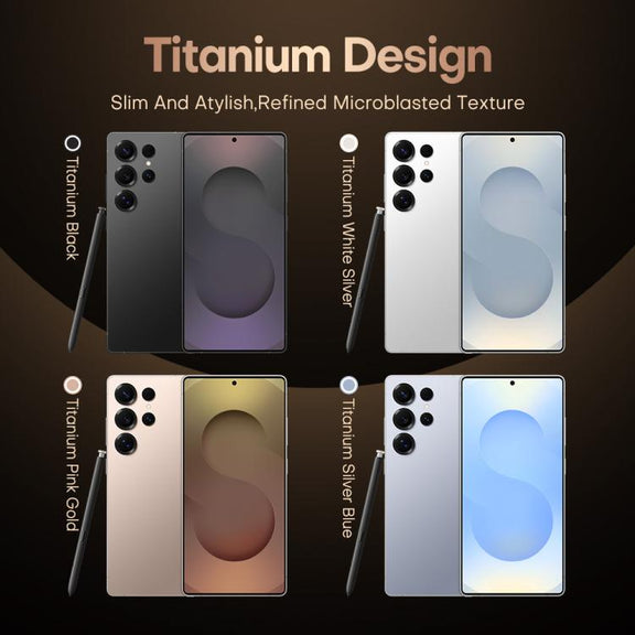 S25 Ultra / B9, 2GB+16GB, 6.75 inch Android 8.1 MTK6739 Quad Core, Network: 4G, Dual SIM, Plug:UK Plug(Titanium Silver Blue)