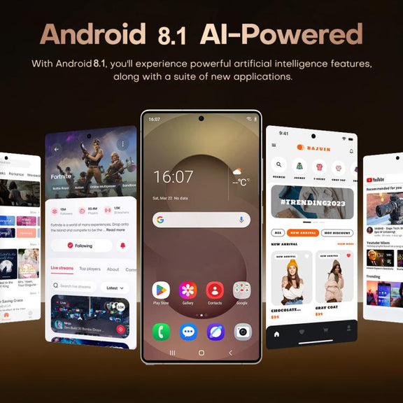 S25 Ultra / B9, 2GB+16GB, 6.75 inch Android 8.1 MTK6739 Quad Core, Network: 4G, Dual SIM, Plug:US Plug(Titanium Silver Blue)
