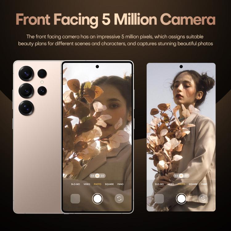 S25 Ultra / B9, 2GB+16GB, 6.75 inch Android 8.1 MTK6739 Quad Core, Network: 4G, Dual SIM, Plug:UK Plug(Titanium Silver Blue)