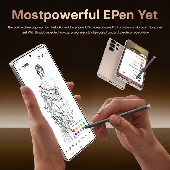 S25 Ultra / B9, 2GB+16GB, 6.75 inch Android 8.1 MTK6739 Quad Core, Network: 4G, Dual SIM, Plug:UK Plug(Titanium Silver Blue)