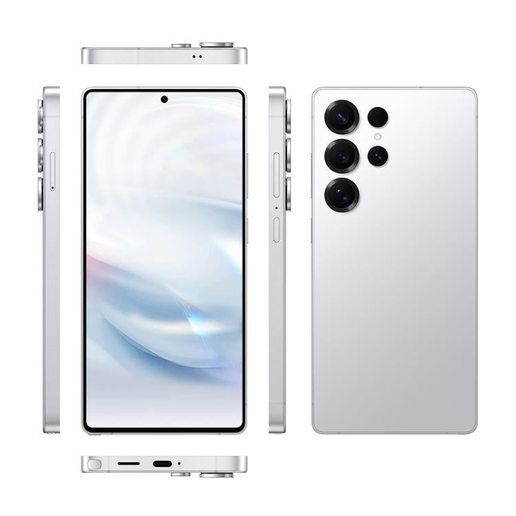 S25 Ultra / Q25, 4GB+64GB, 6.75 inch Android 12 MTK6762 Octa Core, Network: 4G, Dual SIM, with Stylus Pen, Plug:US Plug(Titanium White Sliver) - free shipping - PMc TechLife - Order now!