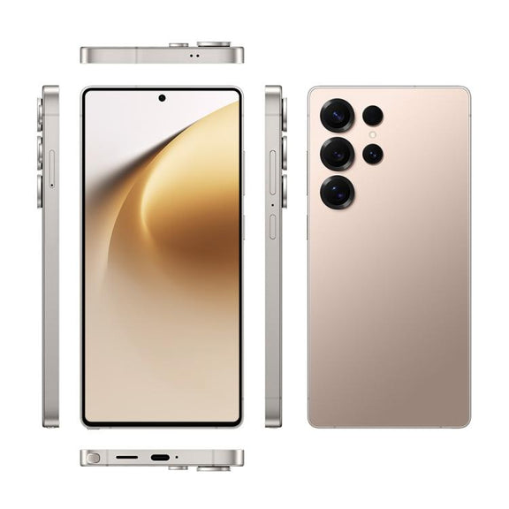 S25 Ultra / Q25, 4GB+64GB, 6.75 inch Android 12 MTK6762 Octa Core, Network: 4G, Dual SIM, with Stylus Pen, Plug:US Plug(Titanium Pink Gold)