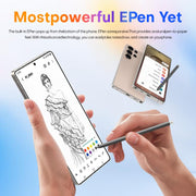 S25 Ultra / Q25, 4GB+64GB, 6.75 inch Android 12 MTK6762 Octa Core, Network: 4G, Dual SIM, with Stylus Pen, Plug:US Plug(Titanium Silver Blue)