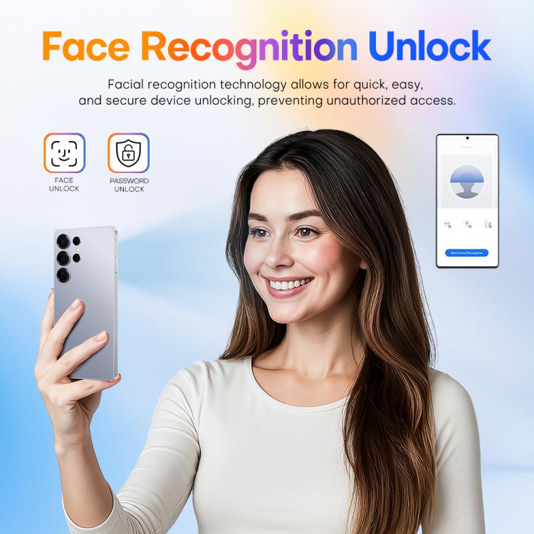 S25 Ultra / Q25, 4GB+64GB, 6.75 inch Android 12 MTK6762 Octa Core, Network: 4G, Dual SIM, with Stylus Pen, Plug:US Plug(Titanium Silver Blue)