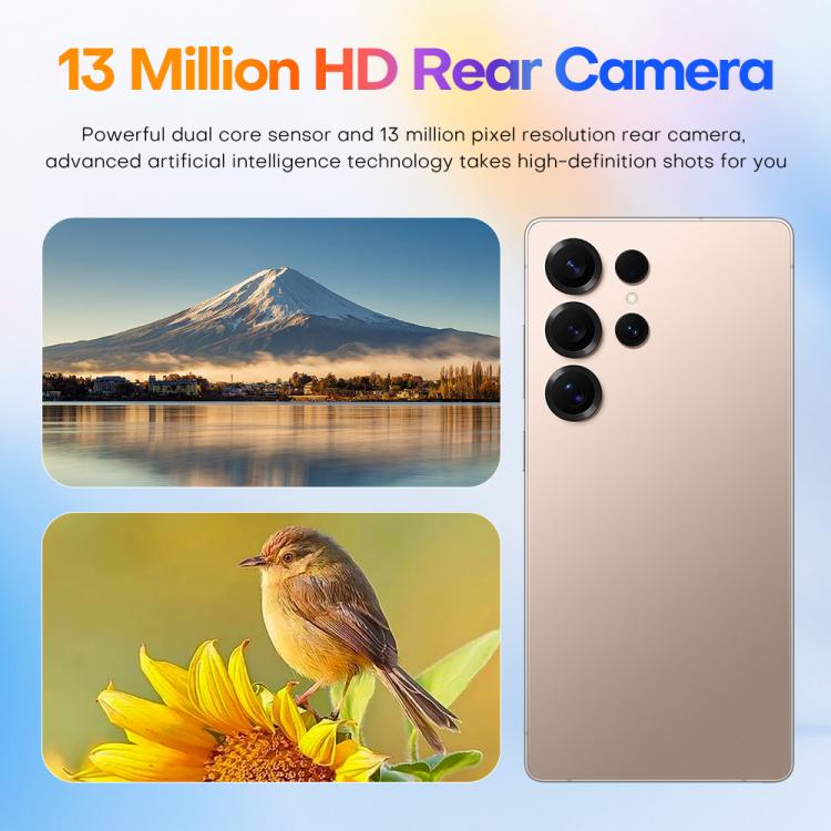 S25 Ultra / Q25, 4GB+64GB, 6.75 inch Android 12 MTK6762 Octa Core, Network: 4G, Dual SIM, with Stylus Pen, Plug:US Plug(Titanium Silver Blue) - free shipping - PMc TechLife - Order now!