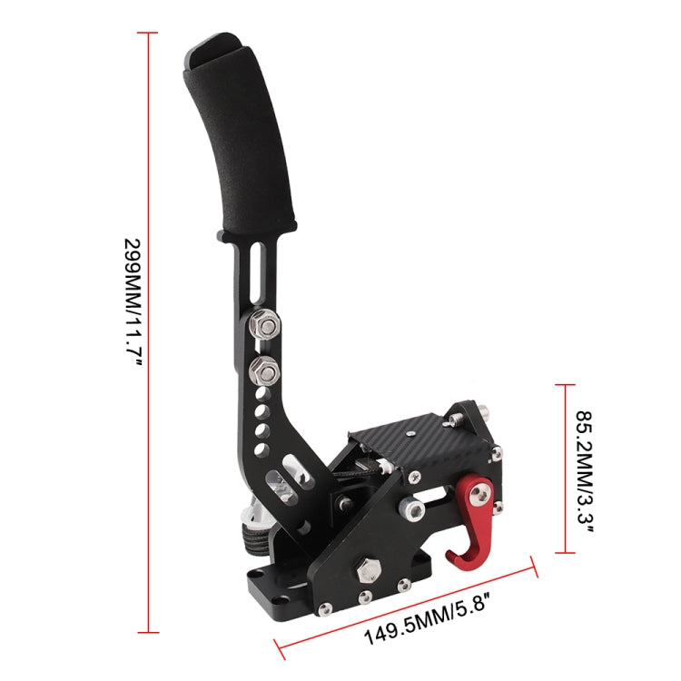 Universal USB Horizontal Drift Rally Racing Handbrake Lever Professional Gaming Peripherals for Racing Games G25/27/29 T500 - free shipping - PMC TechLife - Order now!