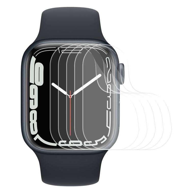 For Apple Watch Series 9 / 8 / 7 41mm 5pcs xDfind Soft Hydrogel Film Full Cover Front Protector - free shipping - PMc TechLife - Order now!