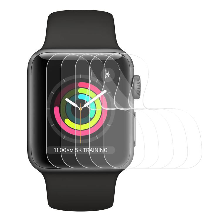 For Apple Watch Series 3&2&1 42mm 5pcs xDfind Soft Hydrogel Film Full Cover Front Protector - free shipping - PMc TechLife - Order now!