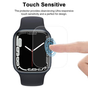 For Apple Watch Series 9 / 8 / 7 45mm 5pcs xDfind Soft Hydrogel Film Full Cover Front Protector