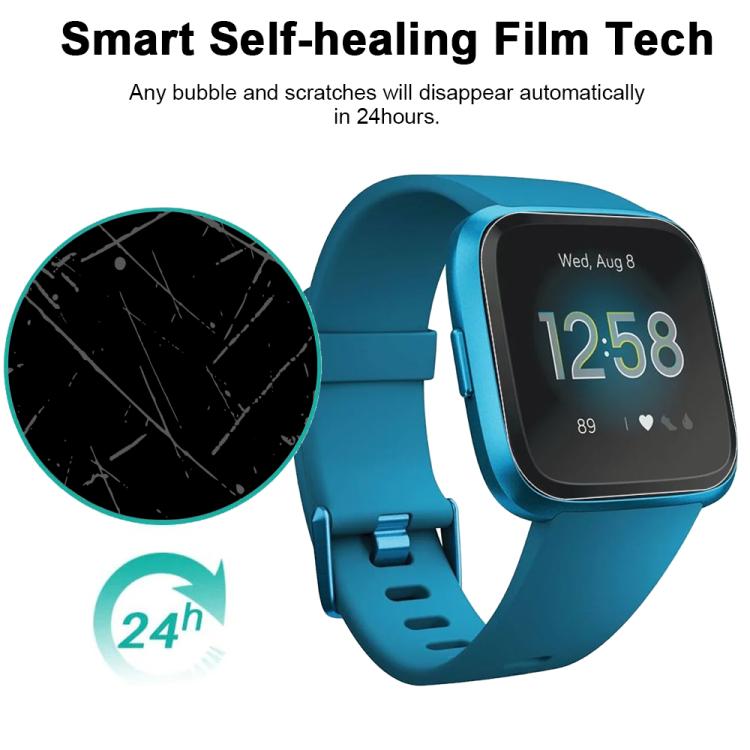 For Fitbit Versa 5pcs xDfind Soft Hydrogel Film Full Cover Front Protector - free shipping - PMc TechLife - Order now!
