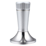53.3mm Mesh Texture Coffee Powder Pressing Hammer Stainless Steel Cloth Powder(Silver)