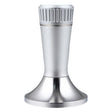 53.3mm Mesh Texture with Needle Coffee Powder Pressing Hammer Stainless Steel Cloth Powder(Silver) - free shipping - PMC TechLife - Order now!