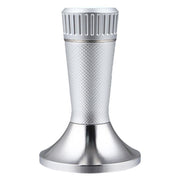 53.3mm Mesh Texture with Needle Coffee Powder Pressing Hammer Stainless Steel Cloth Powder(Silver)